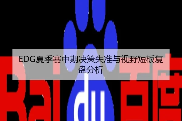 EDG夏季赛中期决策失准与视野短板复盘分析